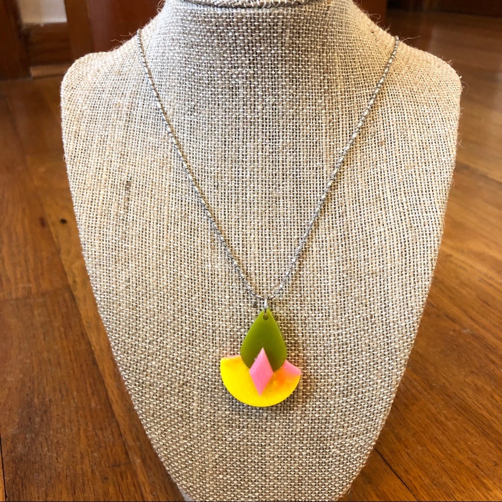 Retro Modern Necklace - Picture 2 of 3